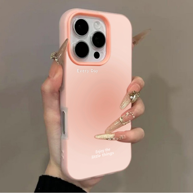 Perfume Pure Xs - Roze gradiënt patroon telefoonhoesje voor iPhone