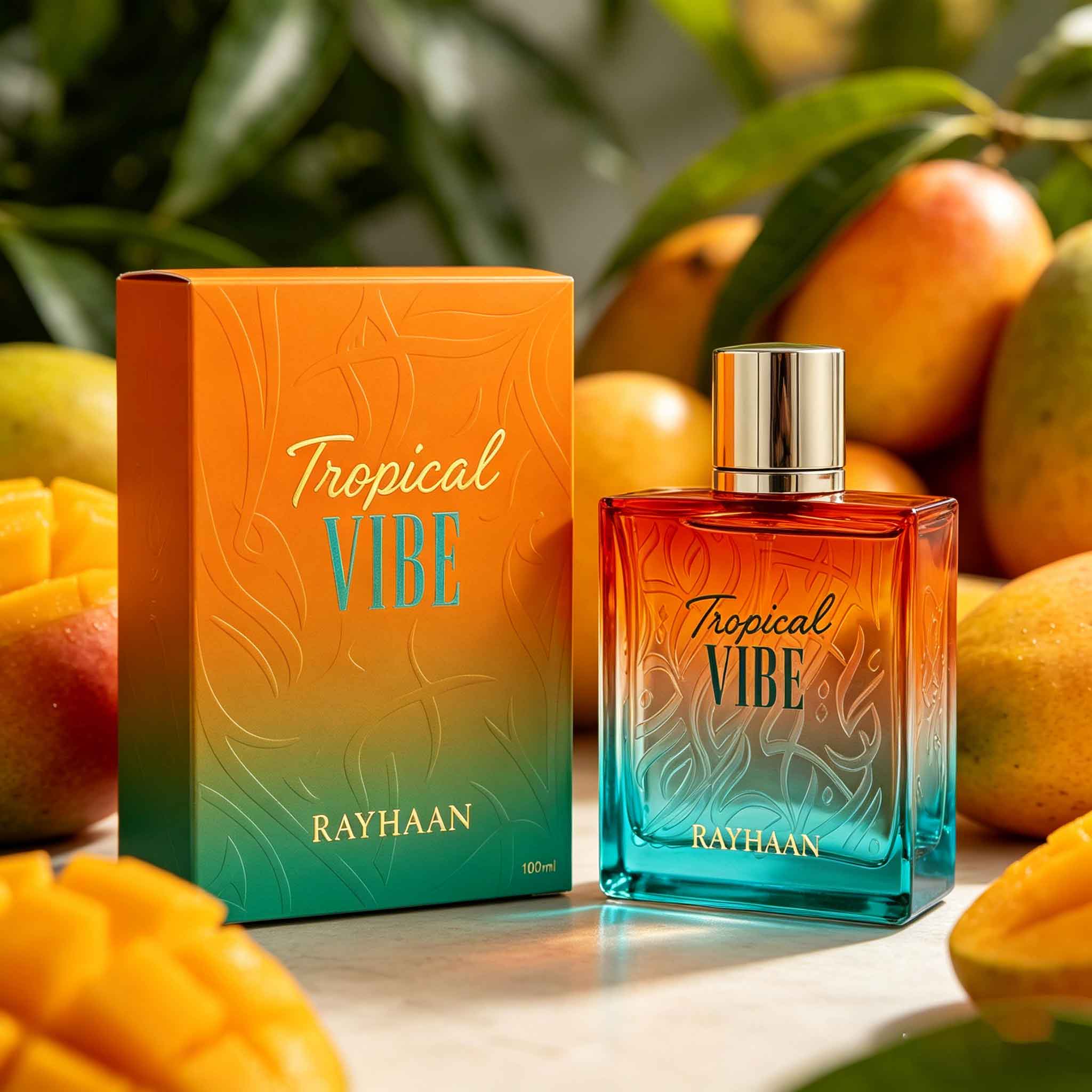 Perfume Fragrance Blue - Rayhaan tropisch parfum met een frisse