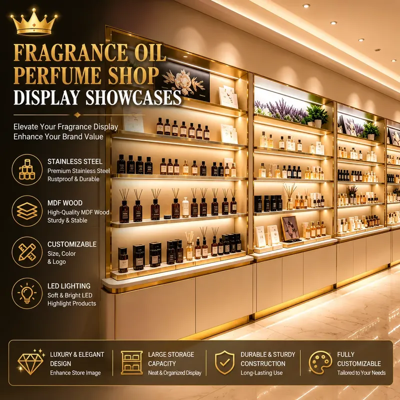 Perfume In Fragrance Shop - Geur- en parfumwinkel toont parfum en