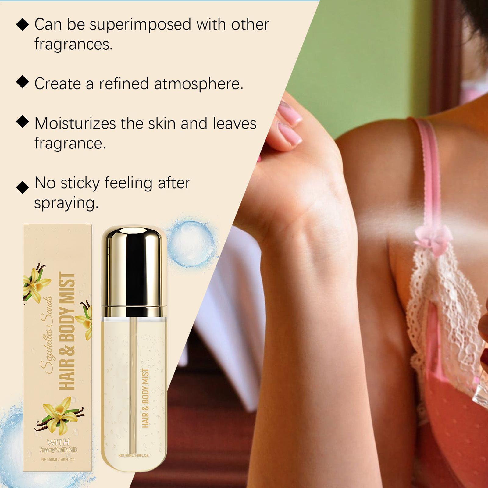 Perfume Fragrance Hair Spray - Vanille Parfum Aanhoudende Skyy Geur Crème