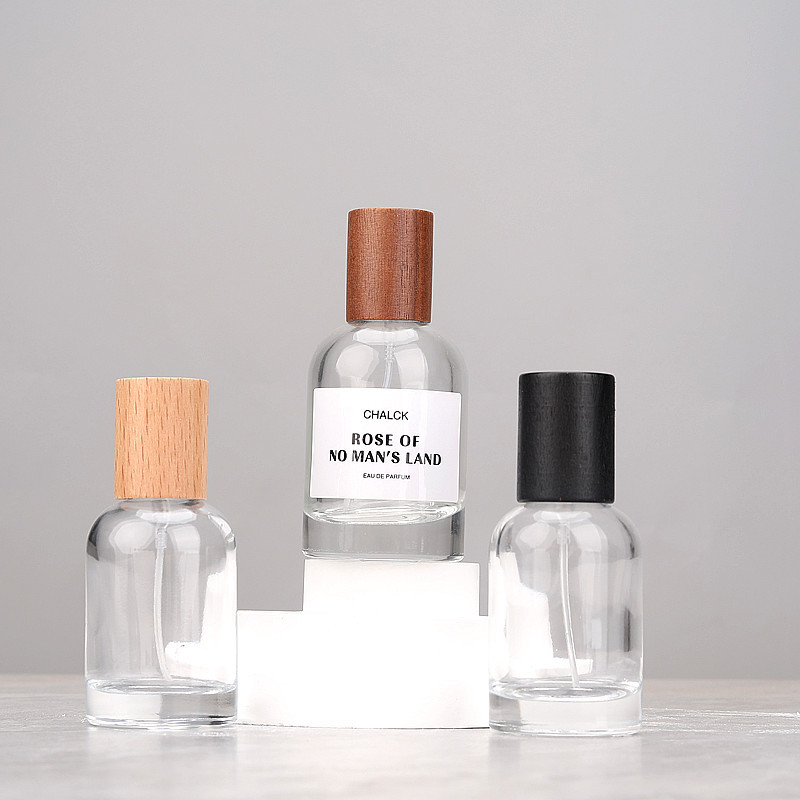 Perfume Fragrance World Qahwa - 50 ml ronde glazen parfumflesje heldere