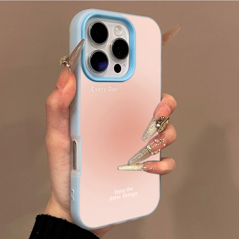 Roze gradiënt patroon telefoon - Perfume Pure Xs recensie en prijs