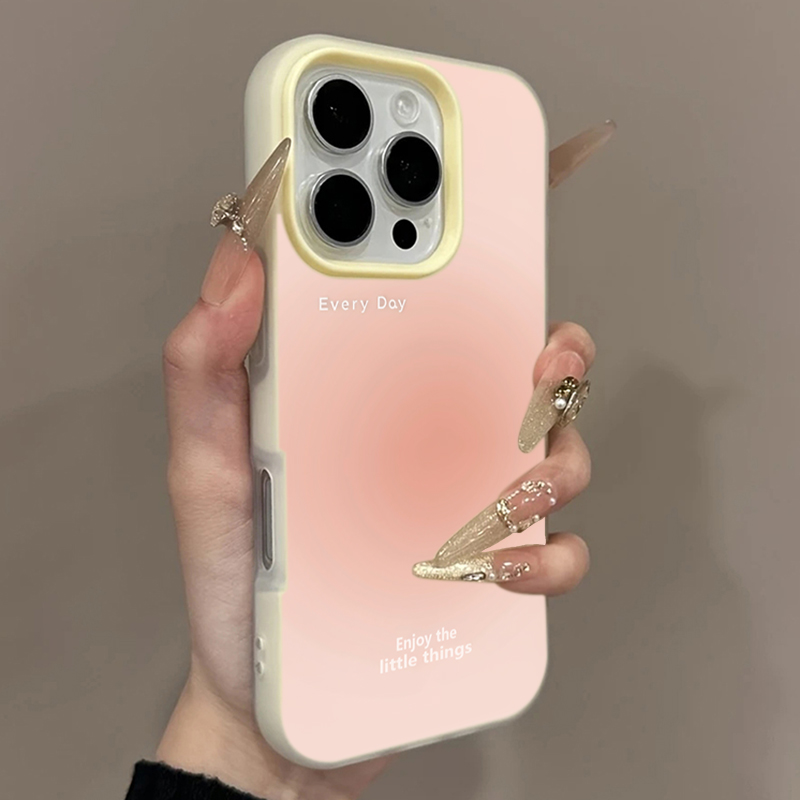 Roze gradiënt patroon telefoon - Perfume Pure Xs recensie en prijs