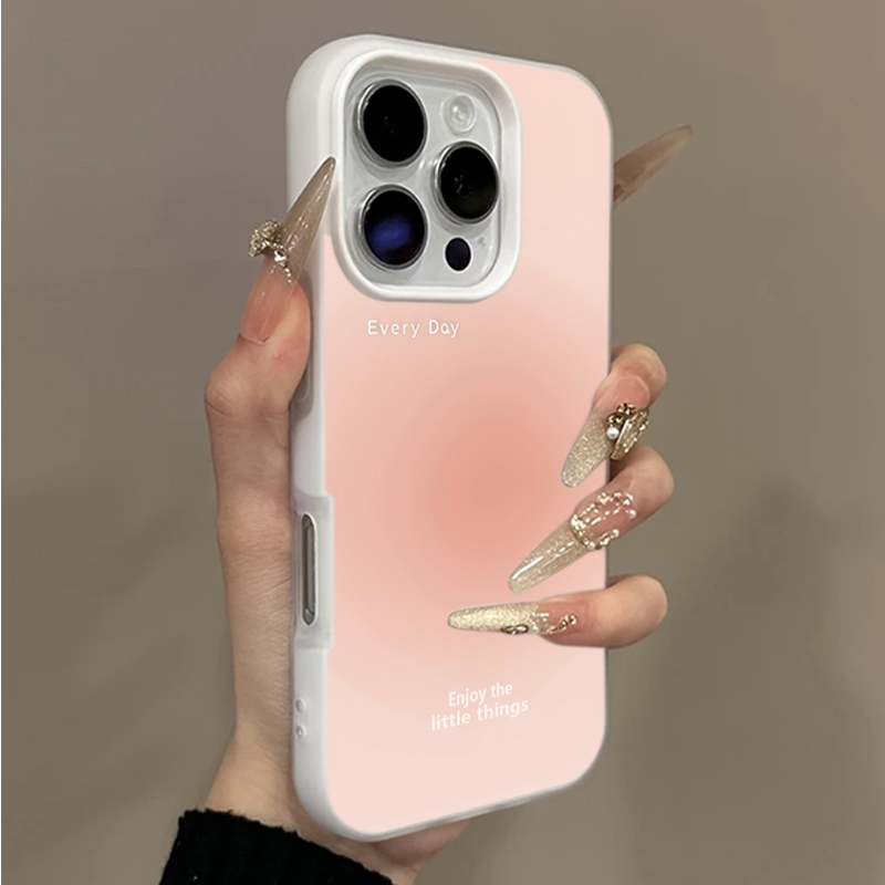 Roze gradiënt patroon telefoon - Perfume Pure Xs recensie en prijs