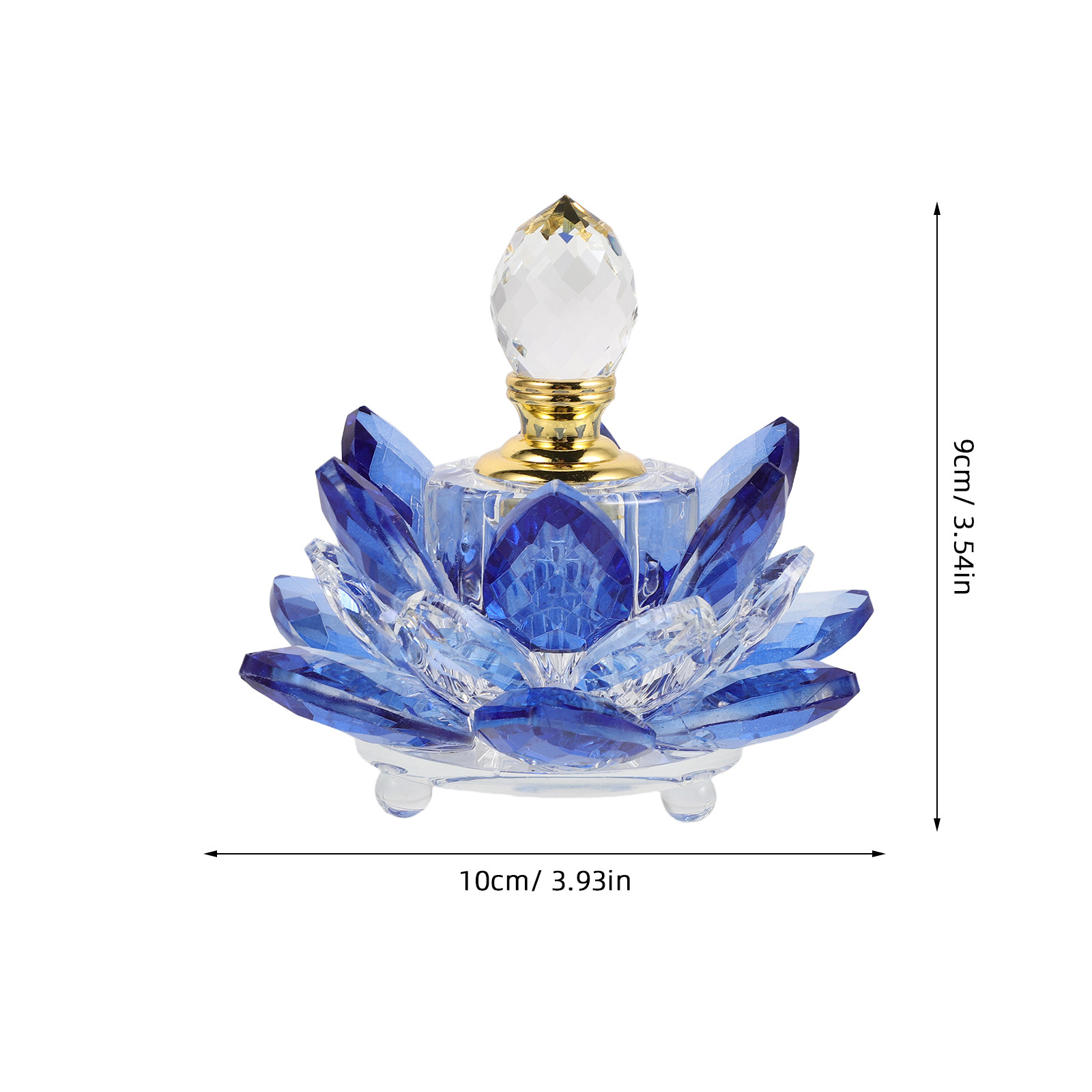 Crystal Lotus Flower Hervulbar - Perfume Fragrance Blue recensie en prijs
