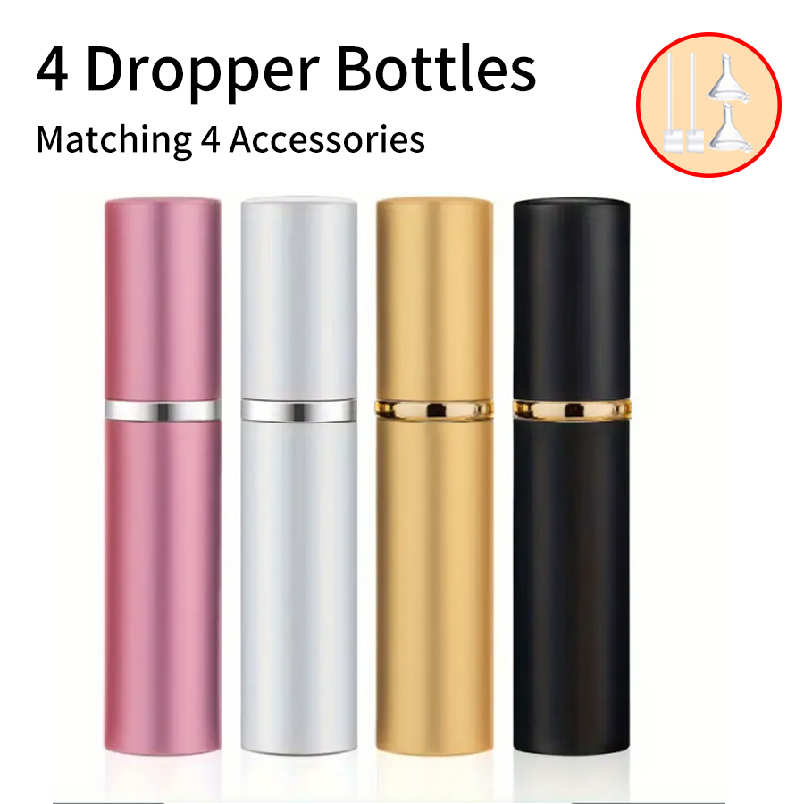 4 stks + 4 Accessoires 5 ml He - Fragrance Atomizer Pump recensie en prijs