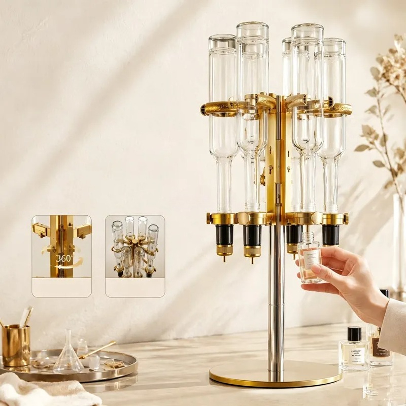 Nieuwe 6-flessen gouden parfum - Perfume Fragrance Bar recensie en prijs