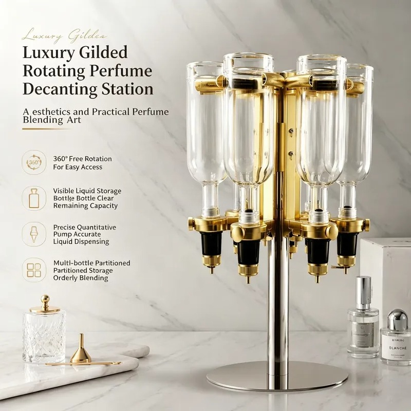 Nieuwe 6-flessen gouden parfum - Perfume Fragrance Bar recensie en prijs